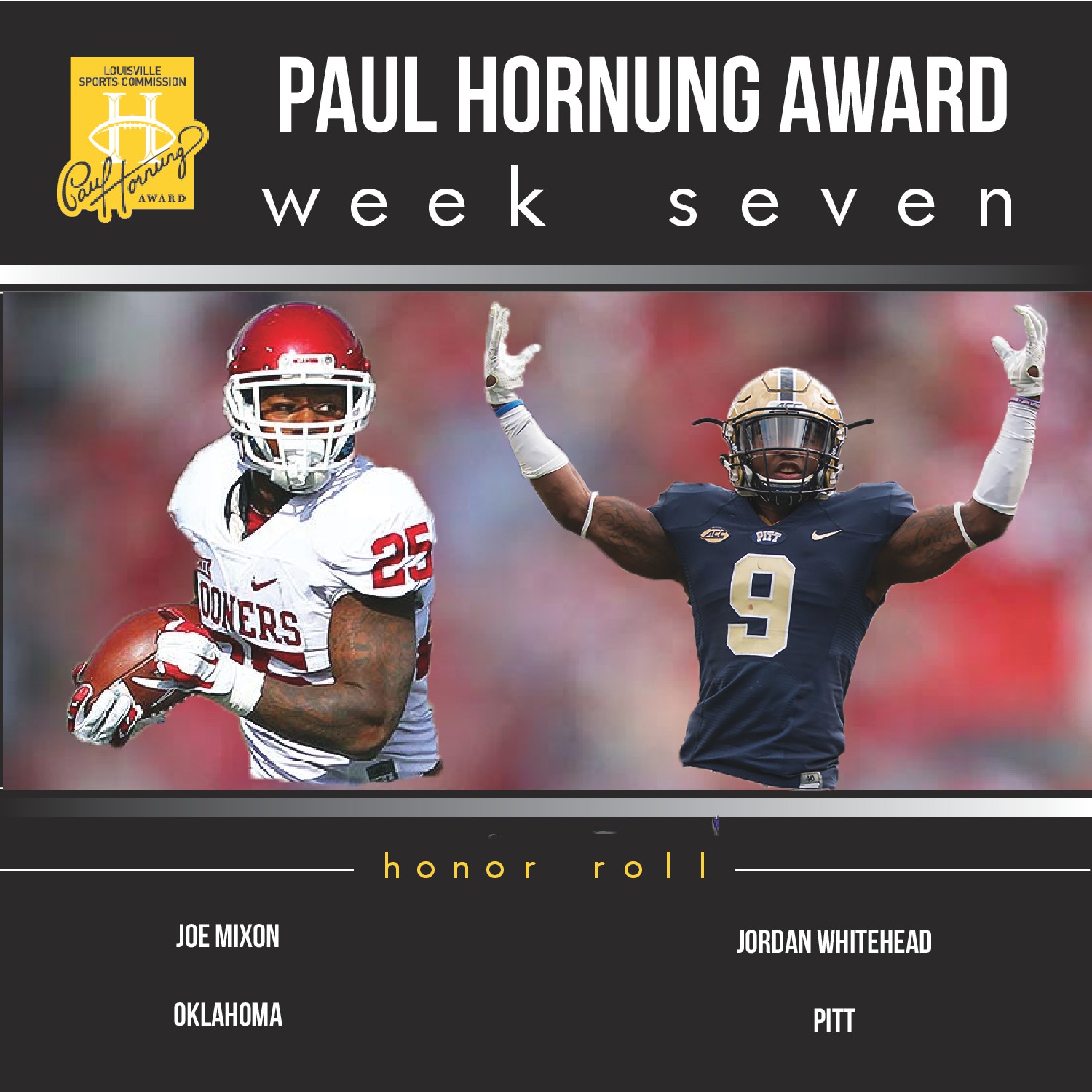 Louisville Sports Commission Louisville Knows Sports » Paul Hornung Award